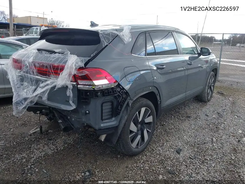 1V2HE2CAXSC226597 2025 Volkswagen Atlas Cross Sport 2.0T Se W/Technology