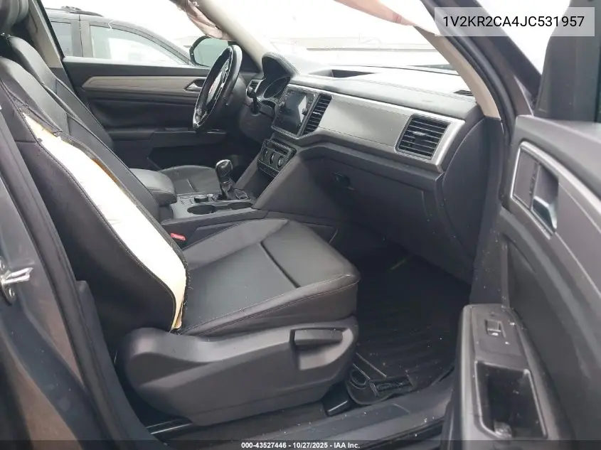 1V2KR2CA4JC531957 2018 Volkswagen Atlas 3.6L V6 Se