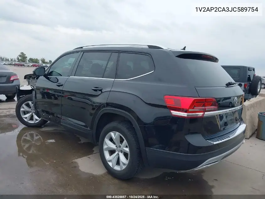 1V2AP2CA3JC589754 2018 Volkswagen Atlas 2.0T S