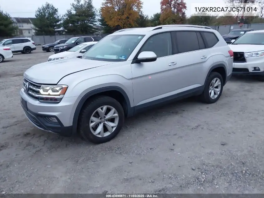 1V2KR2CA7JC571014 2018 Volkswagen Atlas 3.6L V6 Se