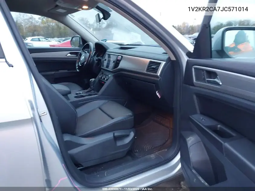 1V2KR2CA7JC571014 2018 Volkswagen Atlas 3.6L V6 Se