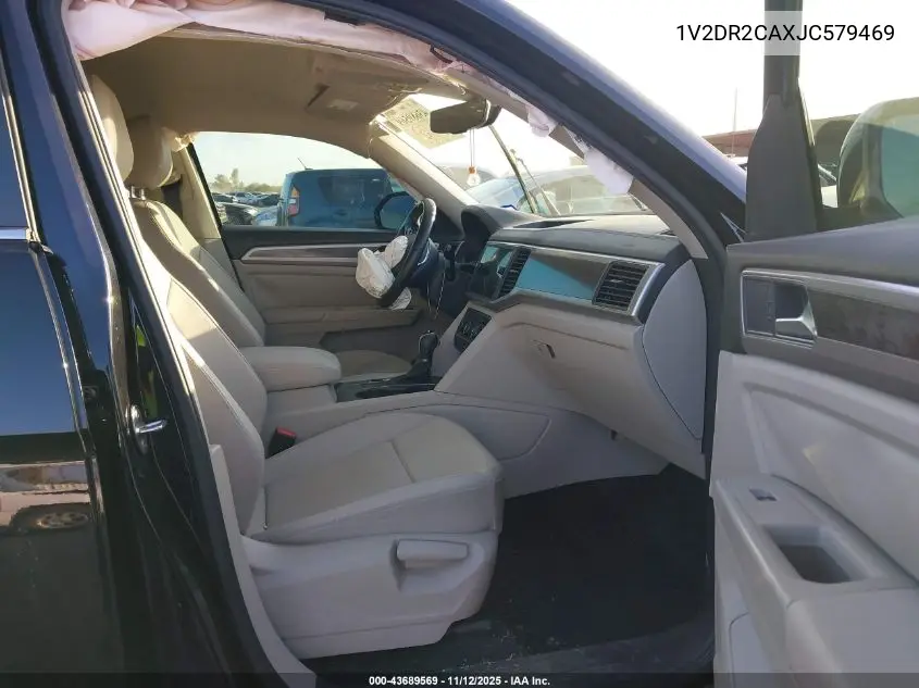 1V2DR2CAXJC579469 2018 Volkswagen Atlas 3.6L V6 Se/3.6L V6 Se W/Technology