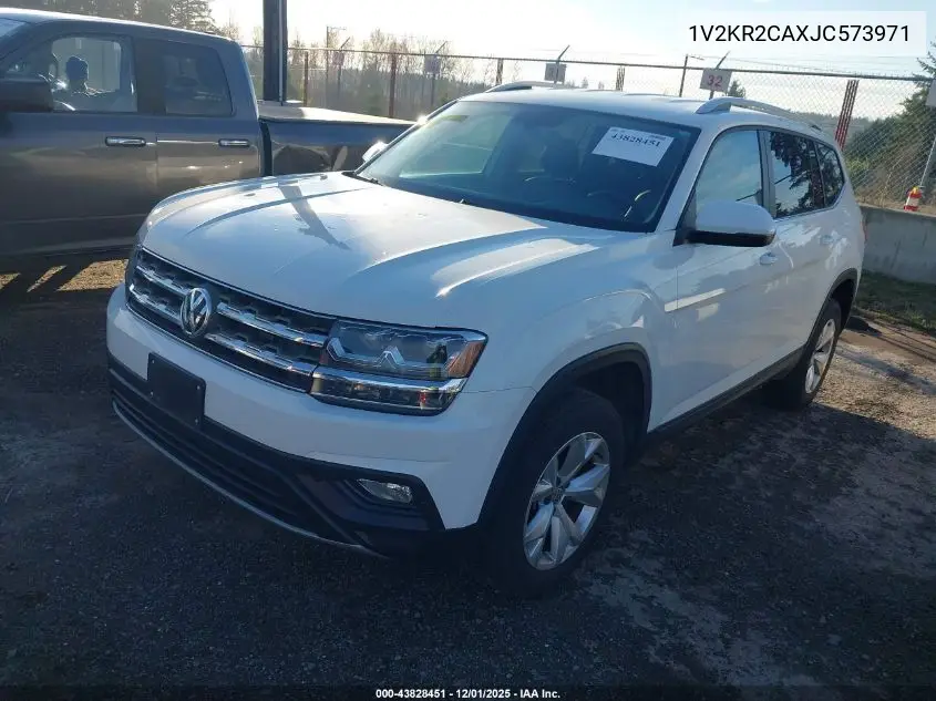 1V2KR2CAXJC573971 2018 Volkswagen Atlas 3.6L V6 Se