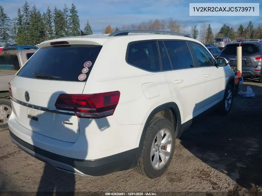 1V2KR2CAXJC573971 2018 Volkswagen Atlas 3.6L V6 Se