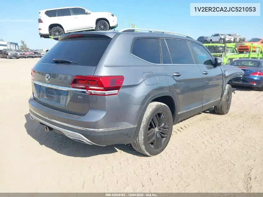 1V2ER2CA2JC521053 2018 Volkswagen Atlas 3.6L V6 Sel