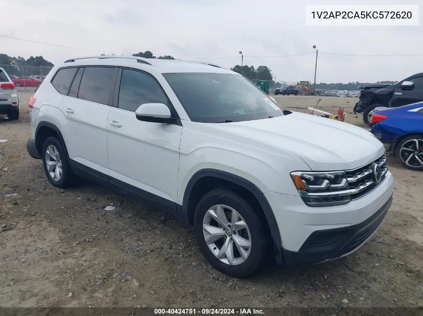 1V2AP2CA5KC572620 2019 Volkswagen Atlas 2.0T S