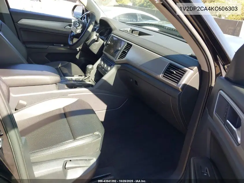1V2DP2CA4KC606303 2019 Volkswagen Atlas 2.0T Se