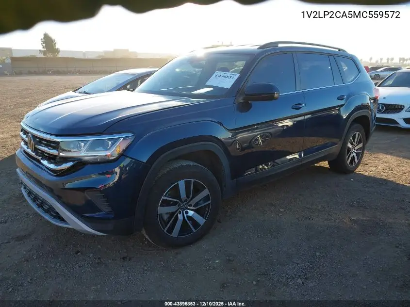 1V2LP2CA5MC559572 2021 Volkswagen Atlas 2.0T Se