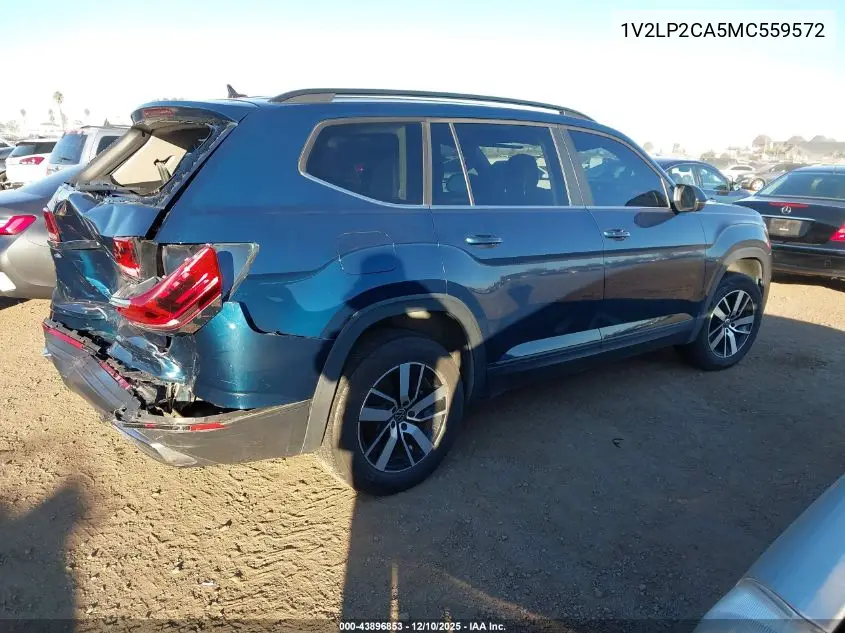 1V2LP2CA5MC559572 2021 Volkswagen Atlas 2.0T Se