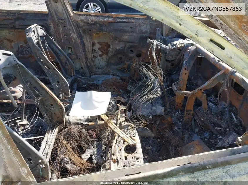 1V2KR2CA7NC557863 2022 Volkswagen Atlas 3.6L V6 Se W/Technology