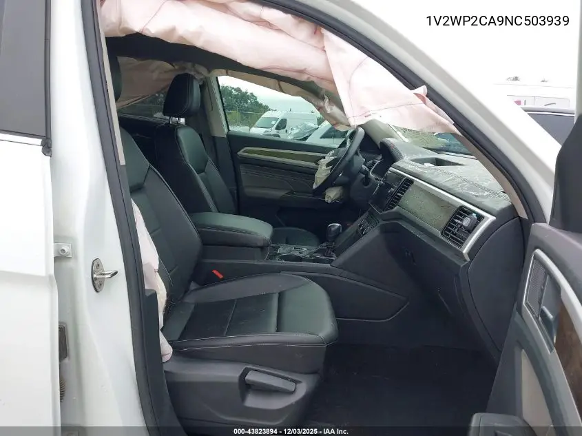 1V2WP2CA9NC503939 2022 Volkswagen Atlas 2.0T Se W/Technology