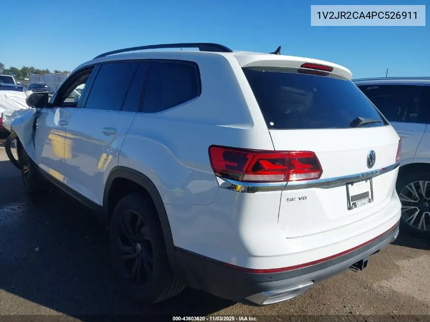 1V2JR2CA4PC526911 2023 Volkswagen Atlas 3.6L V6 Se W/Technology