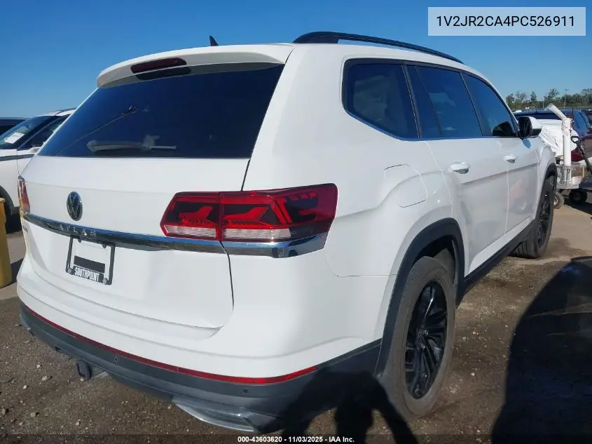 1V2JR2CA4PC526911 2023 Volkswagen Atlas 3.6L V6 Se W/Technology