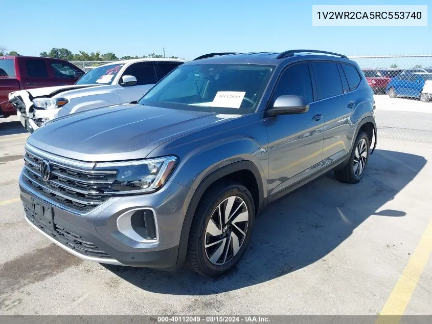 1V2WR2CA5RC553740 2024 Volkswagen Atlas 2.0T Se W/Technology