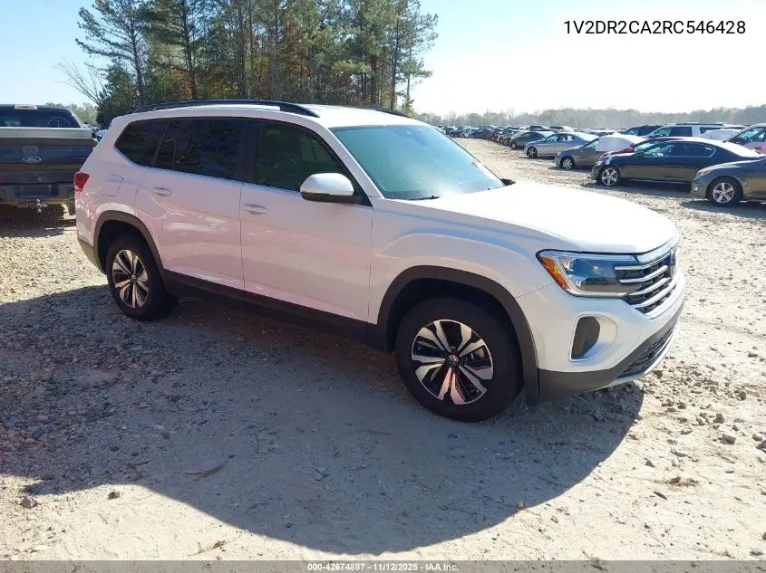 1V2DR2CA2RC546428 2024 Volkswagen Atlas 2.0T Se