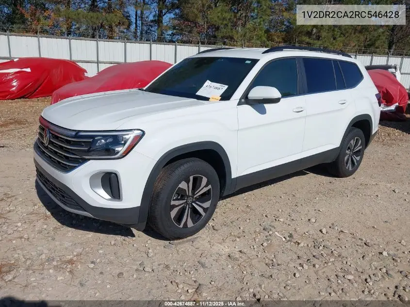 1V2DR2CA2RC546428 2024 Volkswagen Atlas 2.0T Se
