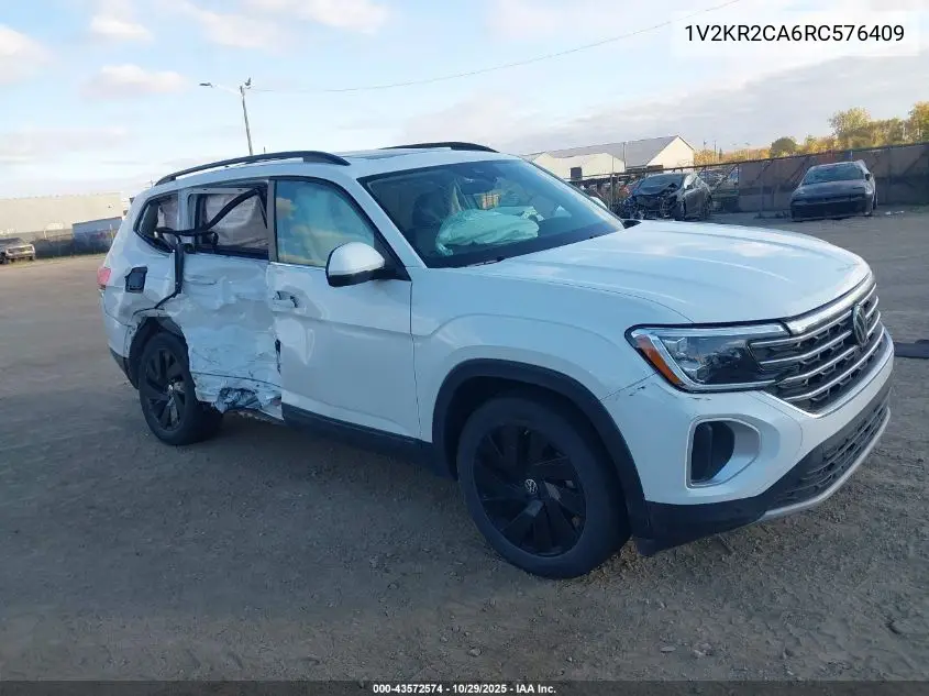 1V2KR2CA6RC576409 2024 Volkswagen Atlas 2.0T Se W/Technology