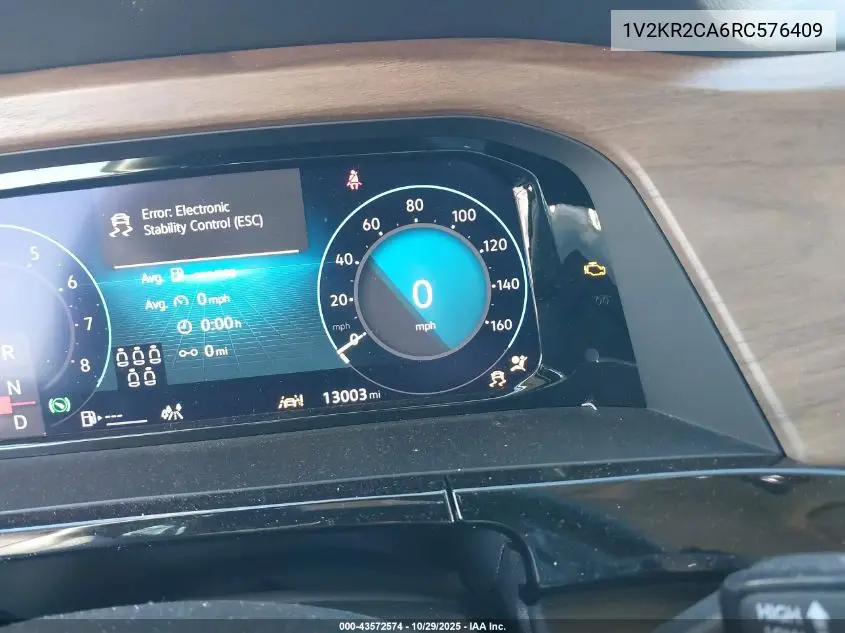 1V2KR2CA6RC576409 2024 Volkswagen Atlas 2.0T Se W/Technology