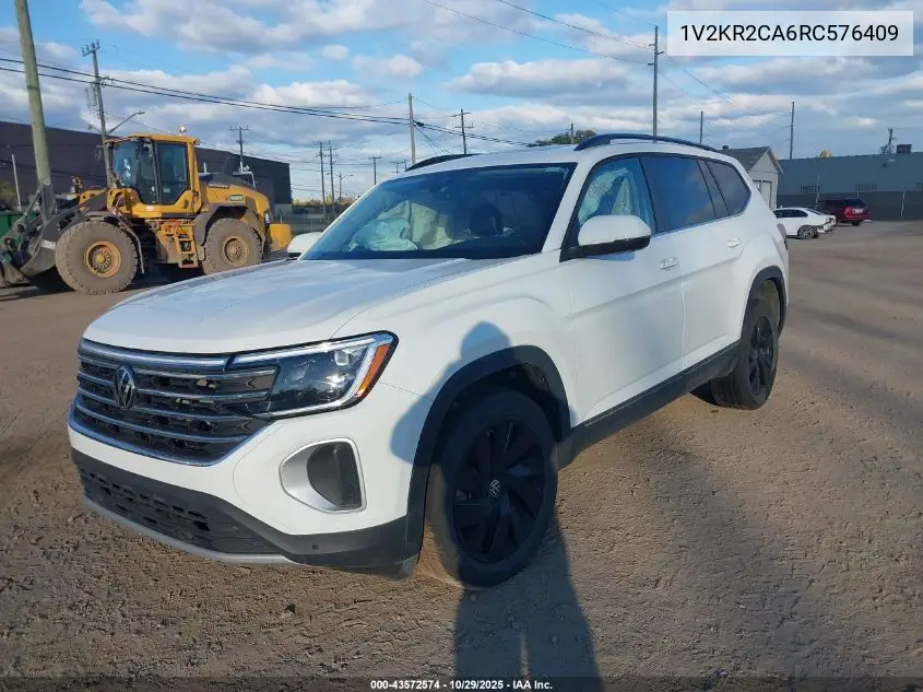 1V2KR2CA6RC576409 2024 Volkswagen Atlas 2.0T Se W/Technology