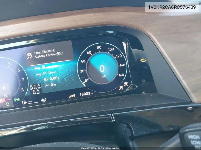 1V2KR2CA6RC576409 2024 Volkswagen Atlas 2.0T Se W/Technology