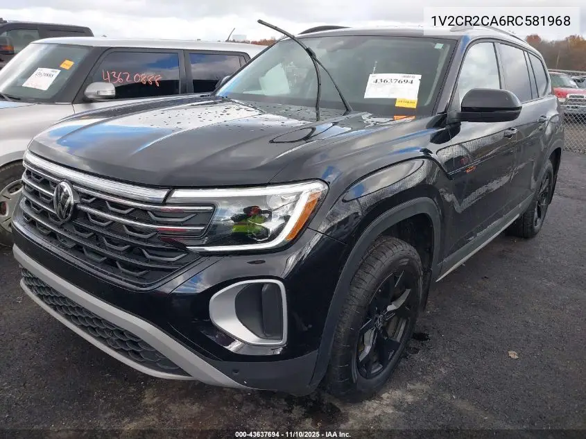 1V2CR2CA6RC581968 2024 Volkswagen Atlas 2.0T Peak Edition Se W/Technology