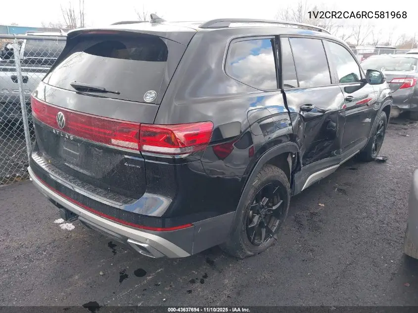 1V2CR2CA6RC581968 2024 Volkswagen Atlas 2.0T Peak Edition Se W/Technology