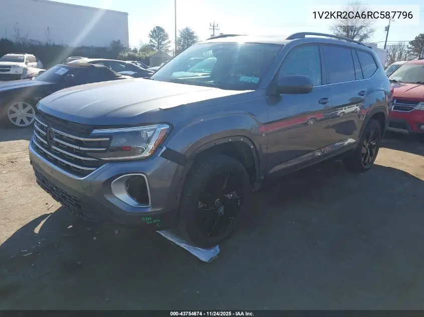 1V2KR2CA6RC587796 2024 Volkswagen Atlas 2.0T Se W/Technology