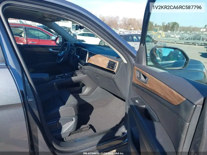 1V2KR2CA6RC587796 2024 Volkswagen Atlas 2.0T Se W/Technology