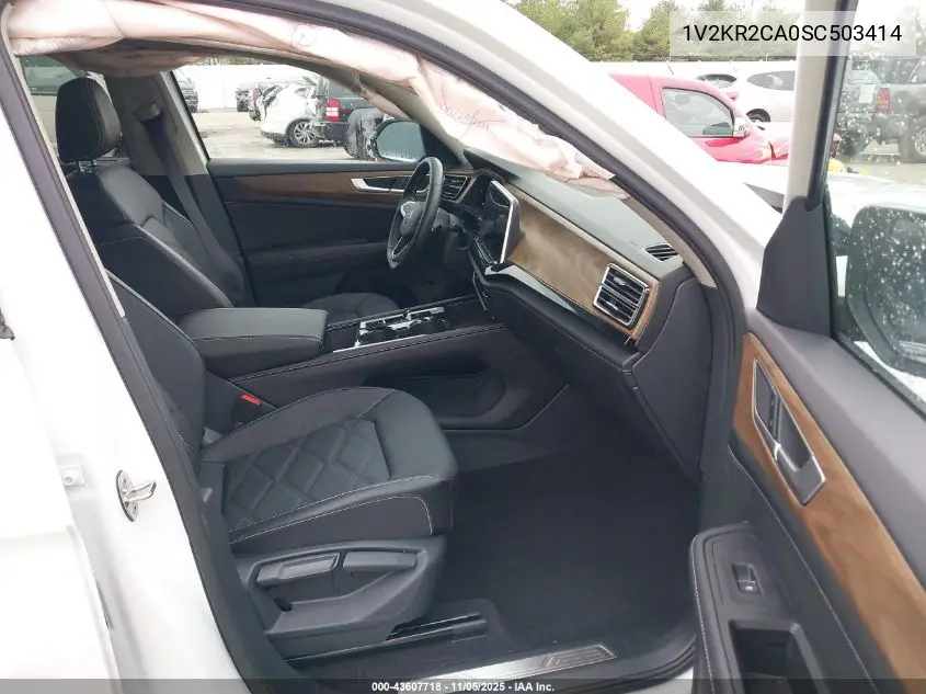 1V2KR2CA0SC503414 2025 Volkswagen Atlas 2.0T Se W/Technology