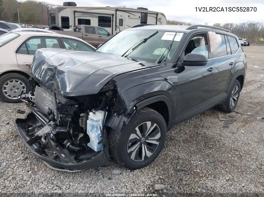 1V2LR2CA1SC552870 2025 Volkswagen Atlas 2.0T Se