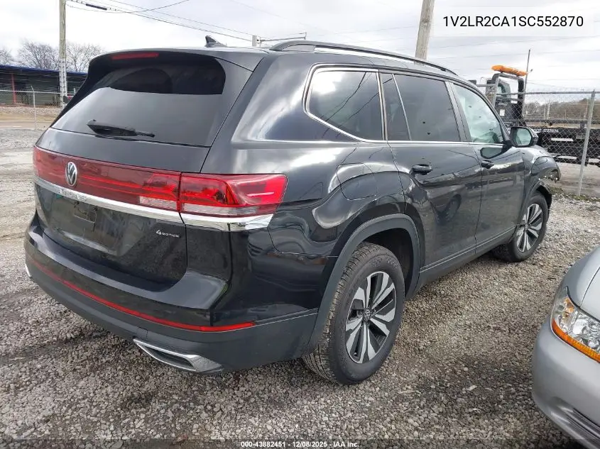 1V2LR2CA1SC552870 2025 Volkswagen Atlas 2.0T Se