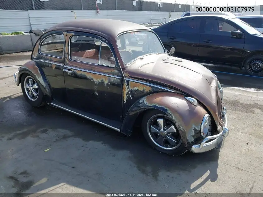00000000003107979 1960 Volkswagen Beetle
