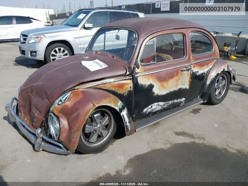 00000000003107979 1960 Volkswagen Beetle