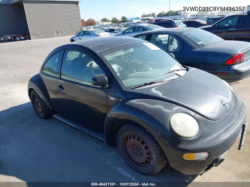 3VWDD21C8YM496357 2000 Volkswagen New Beetle Glx