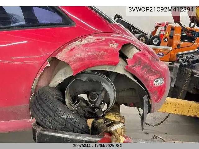 3VWCP21C92M412394 2002 Volkswagen New Beetle Gls Tdi
