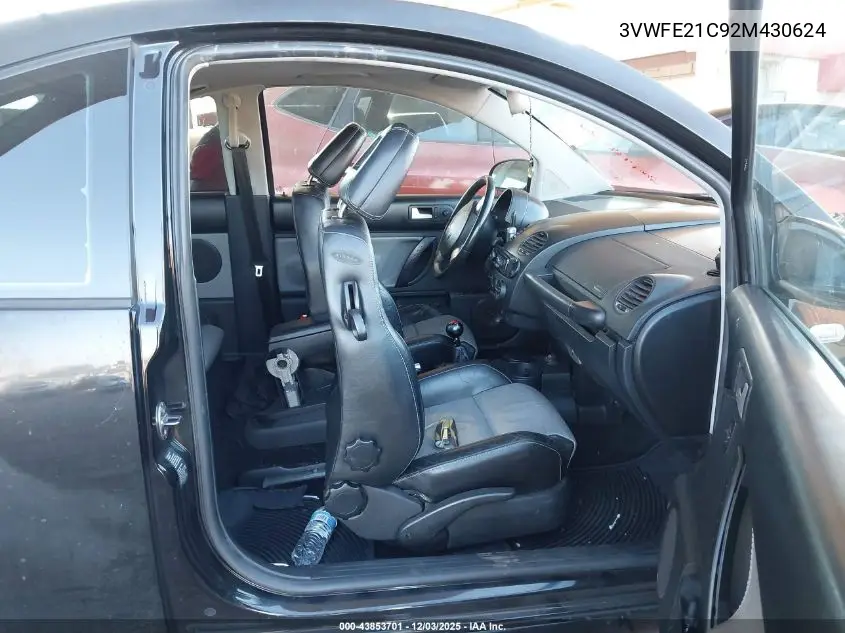 3VWFE21C92M430624 2002 Volkswagen New Beetle Turbo S