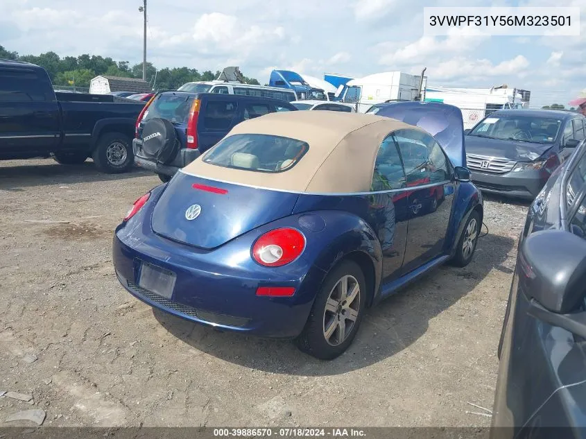 3VWPF31Y56M323501 2006 Volkswagen New Beetle 2.5