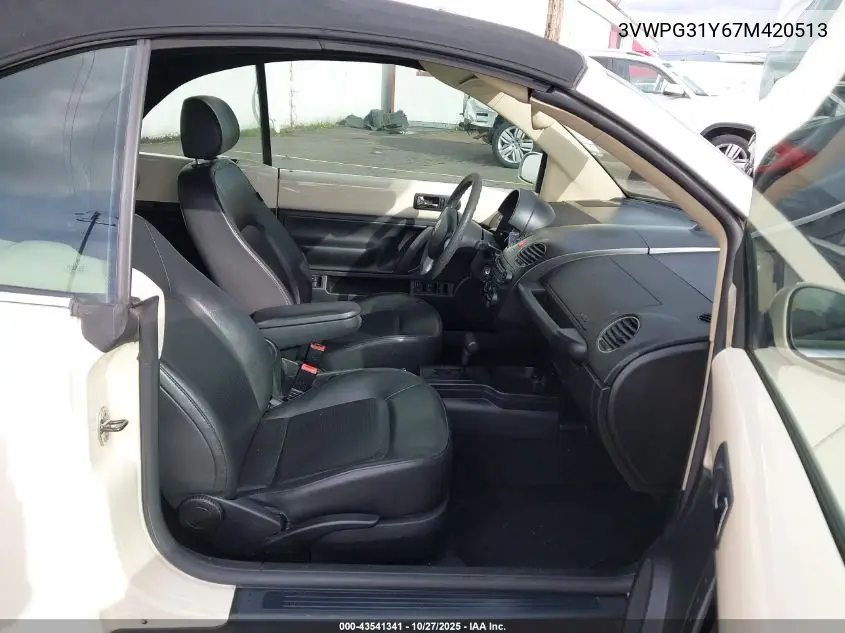 3VWPG31Y67M420513 2007 Volkswagen New Beetle 2.5
