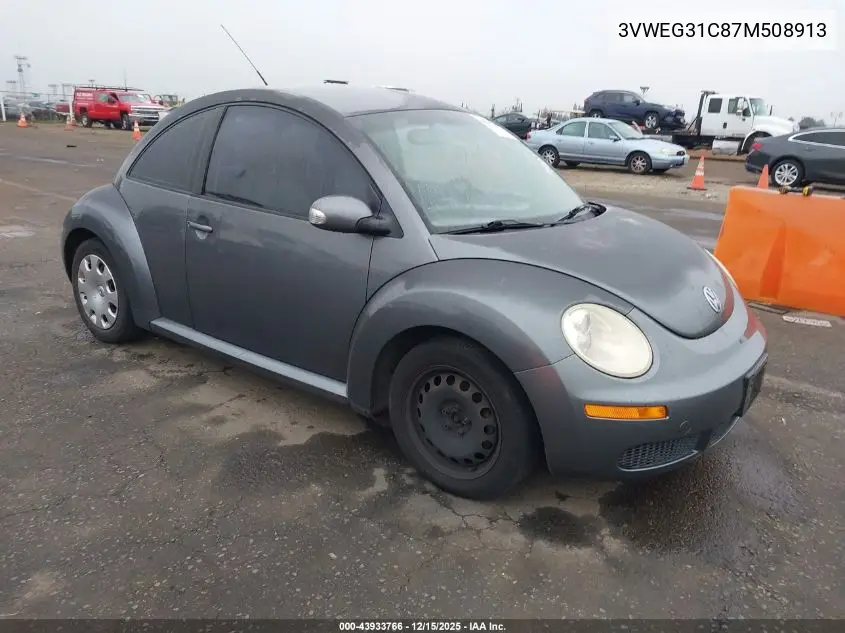 3VWEG31C87M508913 2007 Volkswagen New Beetle 2.5