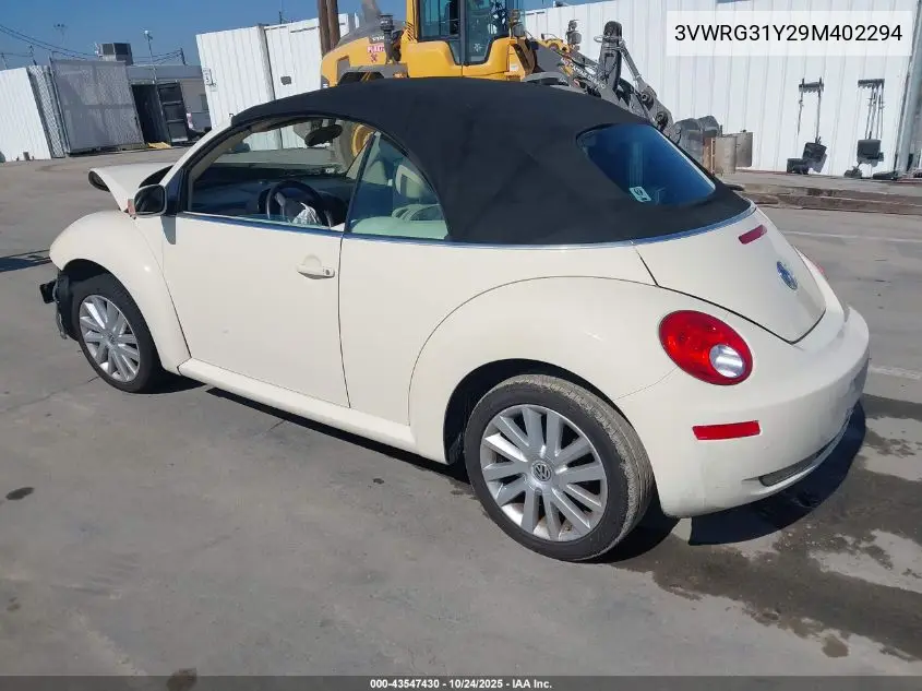 3VWRG31Y29M402294 2009 Volkswagen New Beetle 2.5L