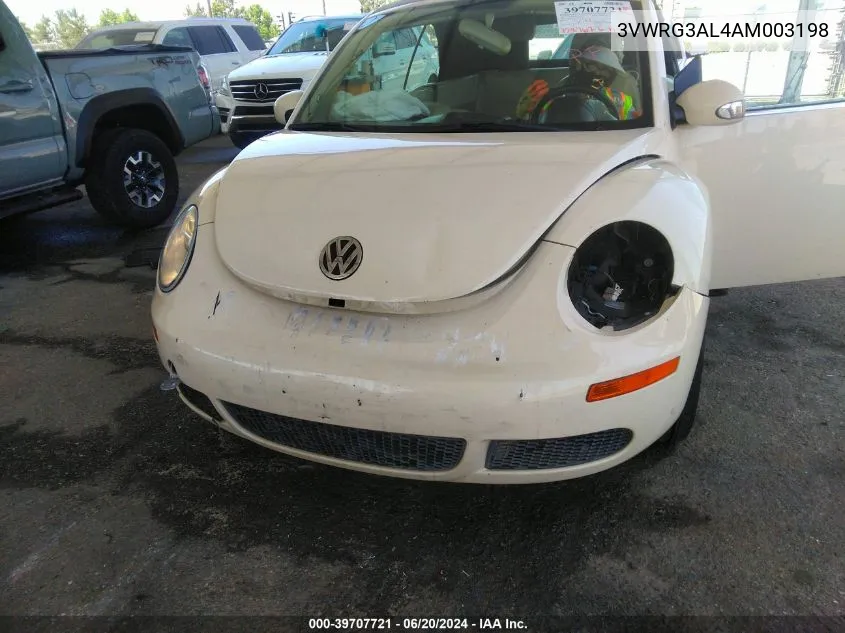 3VWRG3AL4AM003198 2010 Volkswagen New Beetle 2.5L