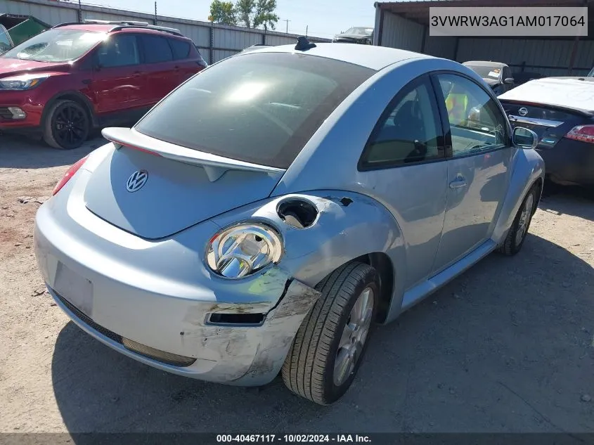 3VWRW3AG1AM017064 2010 Volkswagen New Beetle 2.5L