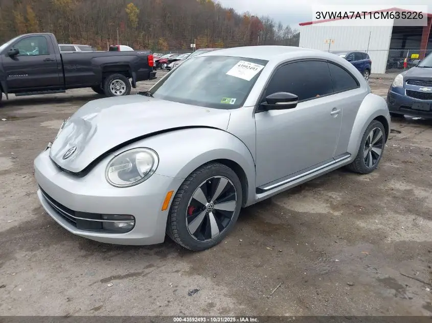 3VW4A7AT1CM635226 2012 Volkswagen Beetle 2.0T