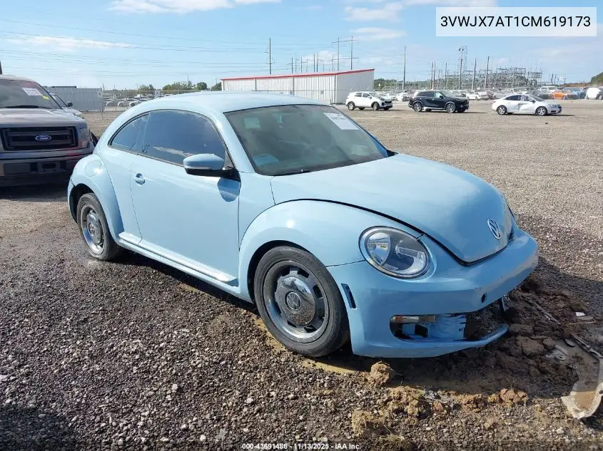 3VWJX7AT1CM619173 2012 Volkswagen Beetle 2.5L