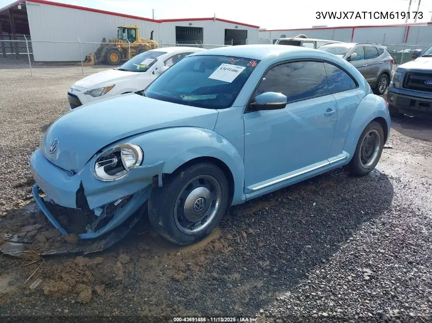 3VWJX7AT1CM619173 2012 Volkswagen Beetle 2.5L