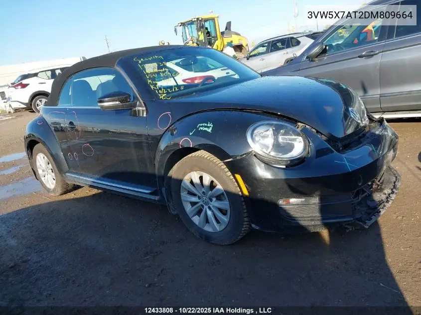 3VW5X7AT2DM809664 2013 Volkswagen Beetle 2.5L Comfortline/2.5L Highline