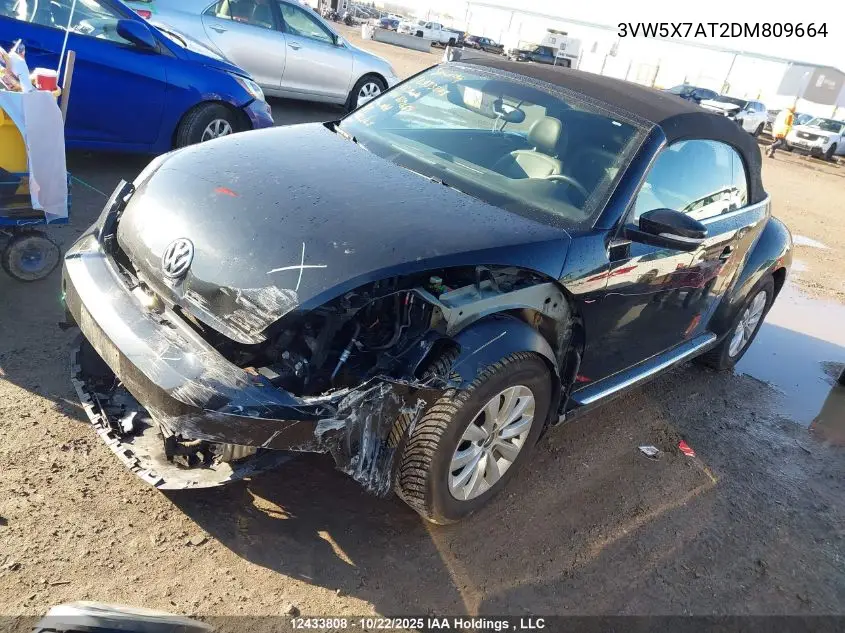 3VW5X7AT2DM809664 2013 Volkswagen Beetle 2.5L Comfortline/2.5L Highline