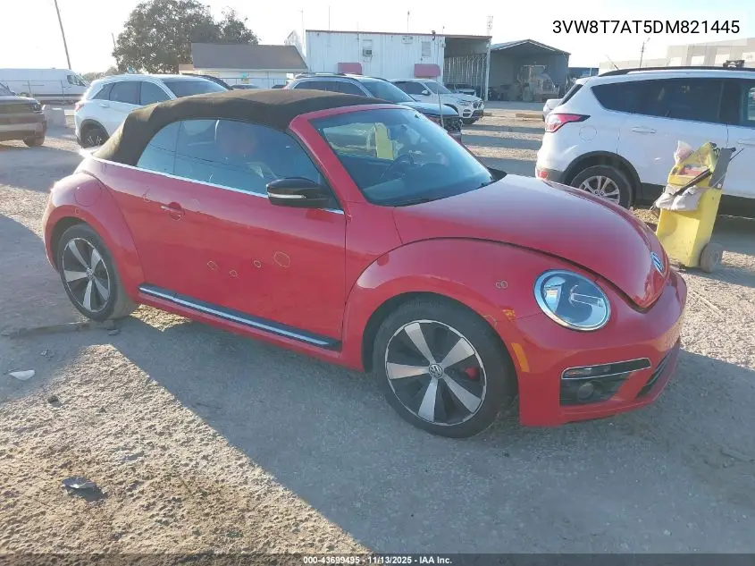 3VW8T7AT5DM821445 2013 Volkswagen Beetle 2.0T