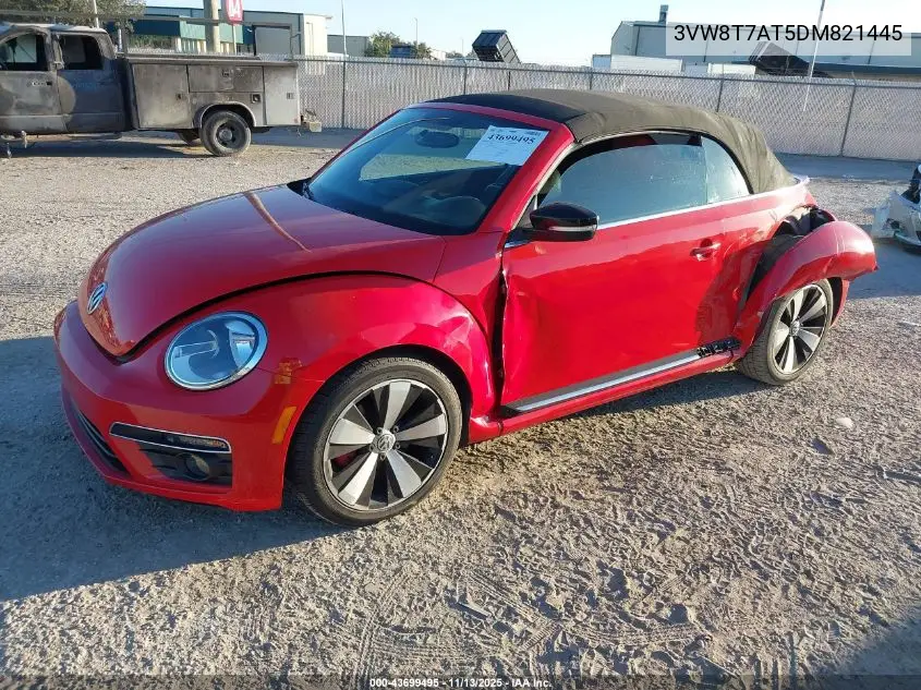 3VW8T7AT5DM821445 2013 Volkswagen Beetle 2.0T