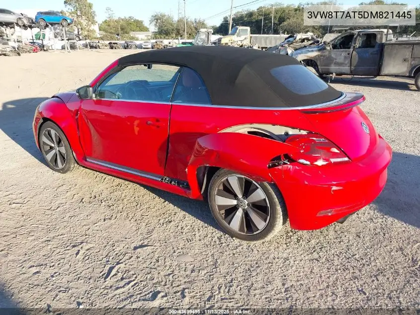3VW8T7AT5DM821445 2013 Volkswagen Beetle 2.0T